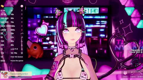 Snapshot of tadakonyanko chatting on 01.25.25 Tadako Nyanko online show from 01.25.25