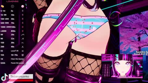 Snapshot of tadakonyanko chatting on 01.28.25 Tadako Nyanko online show from 01.28.25