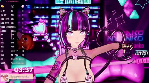 Snapshot of tadakonyanko chatting on 02.04.25 Tadako Nyanko online show from 02.04.25