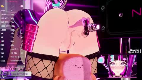 Snapshot of tadakonyanko chatting on 02.18.25 Tadako Nyanko online show from 02.18.25