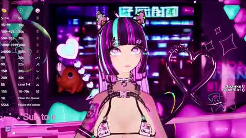 Snapshot of tadakonyanko chatting on 02.23.25 Tadako Nyanko online show from 02.23.25