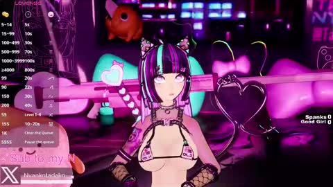 Snapshot of tadakonyanko chatting on 02.27.25 Tadako Nyanko online show from 02.27.25