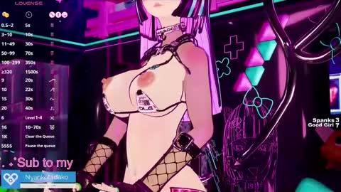 Snapshot of tadakonyanko chatting on 03.11.25 Tadako Nyanko online show from 03.11.25