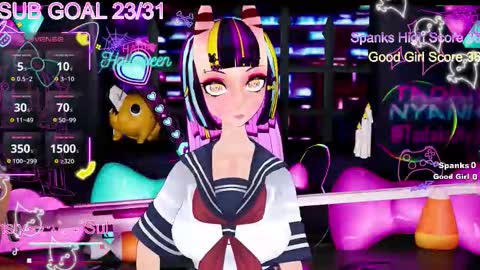 Snapshot of tadakonyanko chatting on 11.11.25 Tadako Nyanko online show from 11.11.25