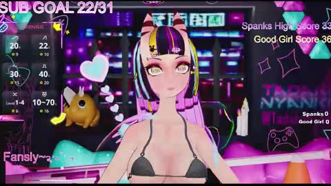 Snapshot of tadakonyanko chatting on 11.22.25 Tadako Nyanko online show from 11.22.25