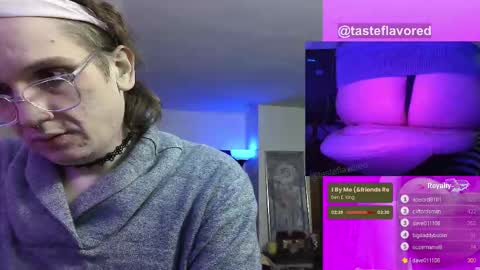 Snapshot of tasteflavored_femboy chatting on 03.03.25 Taste online show from 03.03.25