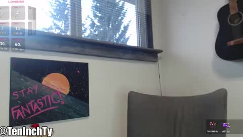 Snapshot of teninchty chatting on 12.16.25 Ty online show from 12.16.25