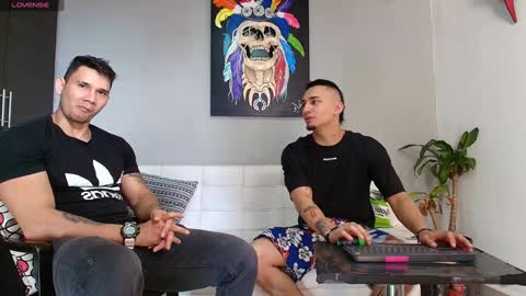 Snapshot of the_golden_boys chatting on 12.11.24 SCOTT THEO KAMERON GENDERSON online show from 12.11.24