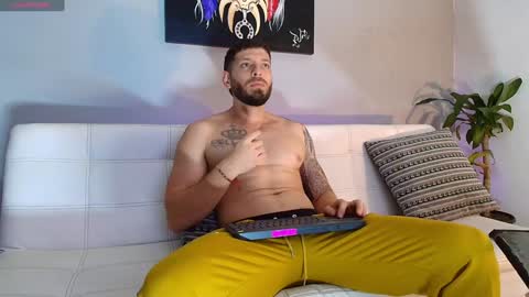 Snapshot of the_golden_boys chatting on 12.12.24 SCOTT THEO KAMERON GENDERSON online show from 12.12.24