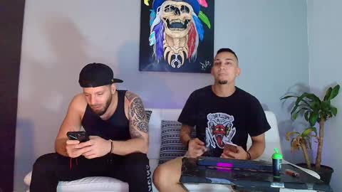 Snapshot of the_golden_boys chatting on 12.13.24 SCOTT THEO KAMERON GENDERSON online show from 12.13.24