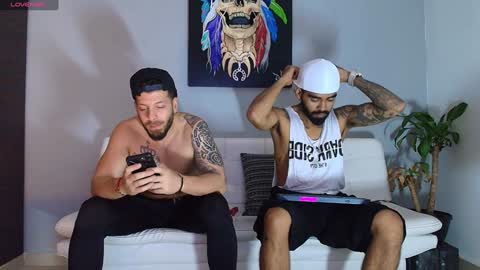 Snapshot of the_golden_boys chatting on 12.17.24 SCOTT THEO KAMERON GENDERSON online show from 12.17.24