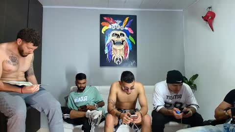 Snapshot of the_golden_boys chatting on 12.20.24 SCOTT THEO KAMERON GENDERSON online show from 12.20.24