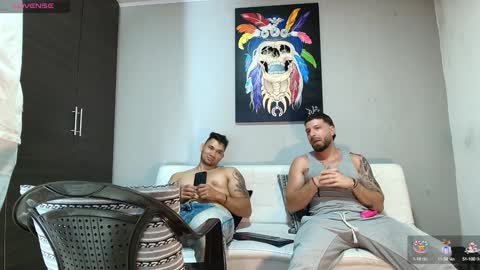 Snapshot of the_golden_boys chatting on 01.16.25 SCOTT THEO KAMERON GENDERSON online show from 01.16.25