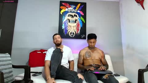 Snapshot of the_golden_boys chatting on 01.20.25 SCOTT THEO KAMERON GENDERSON online show from 01.20.25