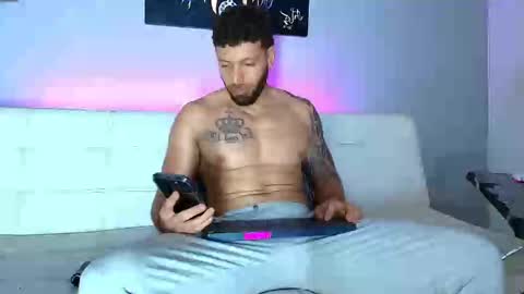 Snapshot of the_golden_boys chatting on 03.06.25 SCOTT THEO KAMERON GENDERSON online show from 03.06.25