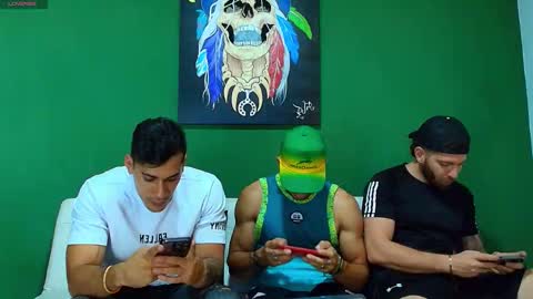 Snapshot of the_golden_boys chatting on 09.17.25 SCOTT THEO KAMERON GENDERSON online show from 09.17.25