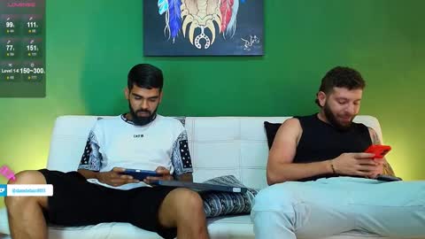 Snapshot of the_golden_boys chatting on 09.22.25 SCOTT THEO KAMERON GENDERSON online show from 09.22.25