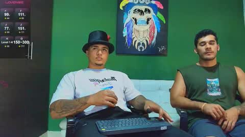 Snapshot of the_golden_boys chatting on 10.30.25 SCOTT THEO KAMERON GENDERSON online show from 10.30.25