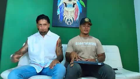 Snapshot of the_golden_boys chatting on 11.08.25 SCOTT THEO KAMERON GENDERSON online show from 11.08.25