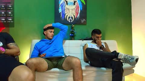 Snapshot of the_golden_boys chatting on 11.20.25 SCOTT THEO KAMERON GENDERSON online show from 11.20.25