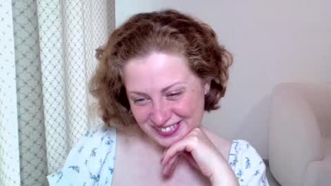 Snapshot of theladysblush chatting on 10.10.25 Ella online show from 10.10.25
