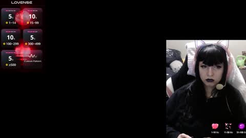   A Goth Chick   online show from 12.13.24