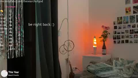 Snapshot of thesearchofgod chatting on 10.31.25 LISA online show from 10.31.25