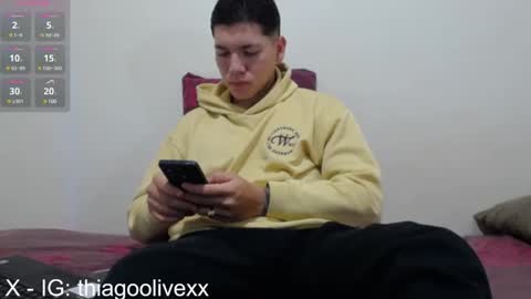 Thiago independent model online show from 02.14.25