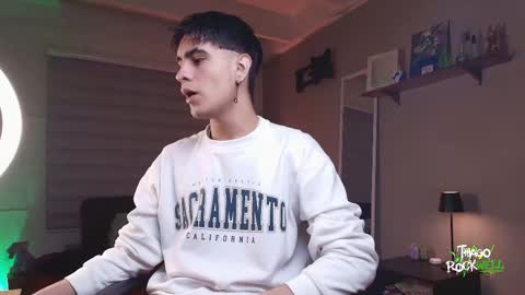 Snapshot of thiago_rockwell chatting on 03.01.25 Thiago online show from 03.01.25