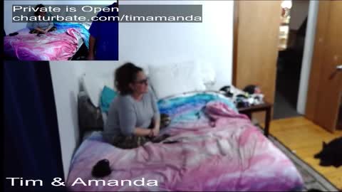 Snapshot of timamanda chatting on 11.15.25 Tim Amanda online show from 11.15.25