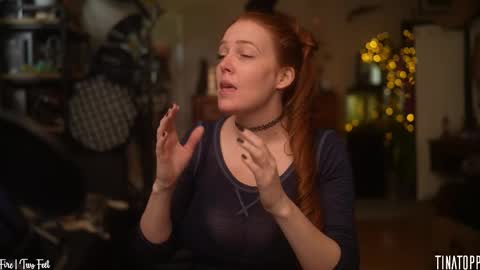 Snapshot of tinatopp chatting on 10.23.25 Tina - online show from 10.23.25