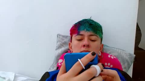 Snapshot of tomboyblue chatting on 11.26.25 Blue online show from 11.26.25