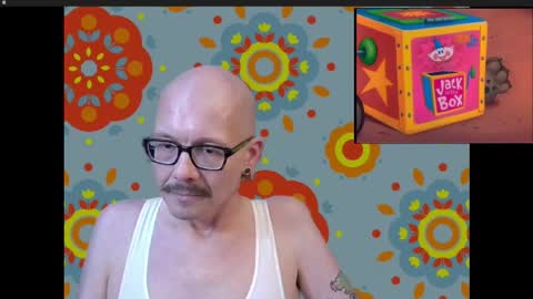 Snapshot of tumbles05 chatting on 10.28.25 tumbling through online show from 10.28.25