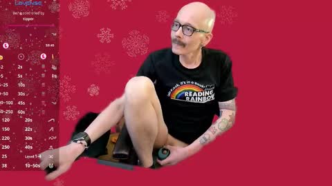 Snapshot of tumbles05 chatting on 12.18.25 tumbling through online show from 12.18.25