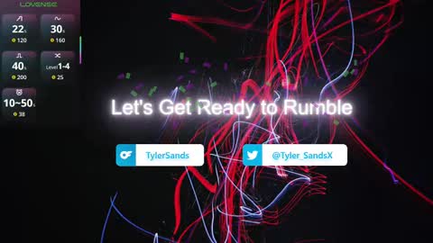 Snapshot of tylersands chatting on 11.11.25 Tyler Sands online show from 11.11.25