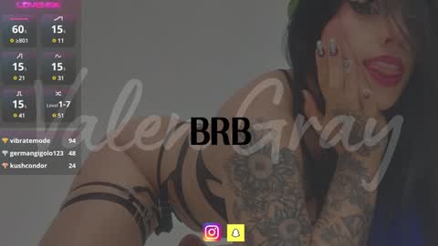 Snapshot of valengray chatting on 01.08.25 Valen online show from 01.08.25