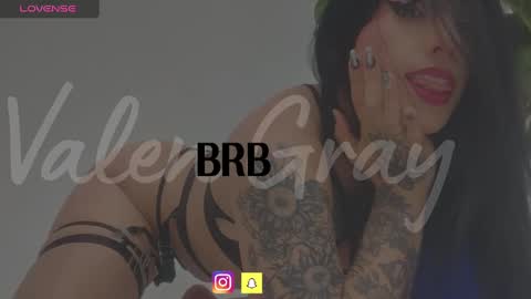 Snapshot of valengray chatting on 01.17.25 Valen online show from 01.17.25