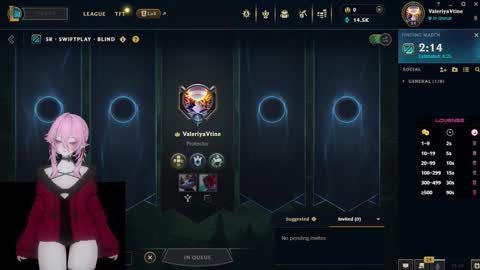 Valeriya Valentine online show from 10.12.25