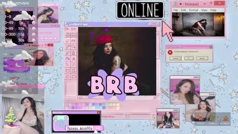Snapshot of vanesa_moon_ chatting on 12.25.24 vanesa_moon_ online show from 12.25.24