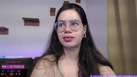 Snapshot of velvetcrystal chatting on 11.26.25 Crystal PVT OPEN online show from 11.26.25