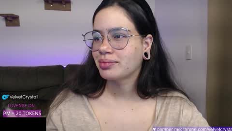 Snapshot of velvetcrystal chatting on 12.02.25 Crystal PVT OPEN online show from 12.02.25