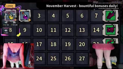 Snapshot of velvetinesiren chatting on 11.29.25 VelvetineSiren online show from 11.29.25