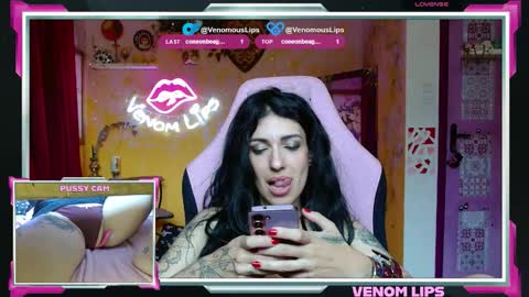 VenomLips online show from 10.09.25