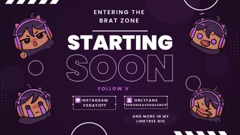 Snapshot of veronikavengeance chatting on 11.10.25 VeronikaVengeance online show from 11.10.25