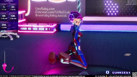 Vex Ruby online show from 01.18.25