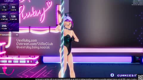 Vex Ruby online show from 01.31.25