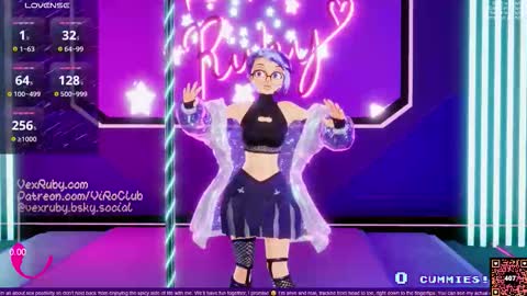 Vex Ruby online show from 11.02.25