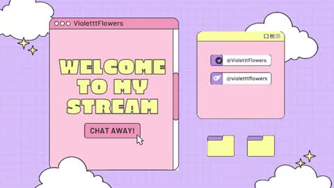 Snapshot of violetttflowers chatting on 07.16.26 Violet Flowers online show from 07.16.26