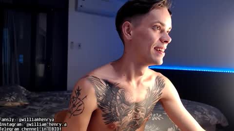 Snapshot of william_henry_a chatting on 10.23.25 William online show from 10.23.25