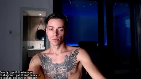 Snapshot of william_henry_a chatting on 11.20.25 William online show from 11.20.25